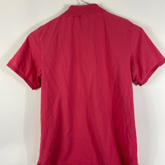 Peter Millar Crown Logo Short sleeve pink polo Xl - Picture 5 of 5